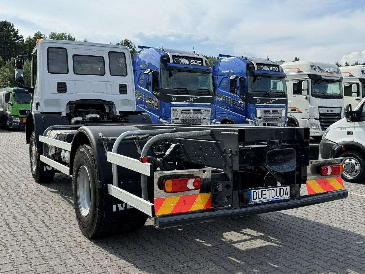 Cab chassis truck Iveco Eurocargo 150-280 Rama 550cm Napęd 4x4 Reduktor + Blokady: picture 24