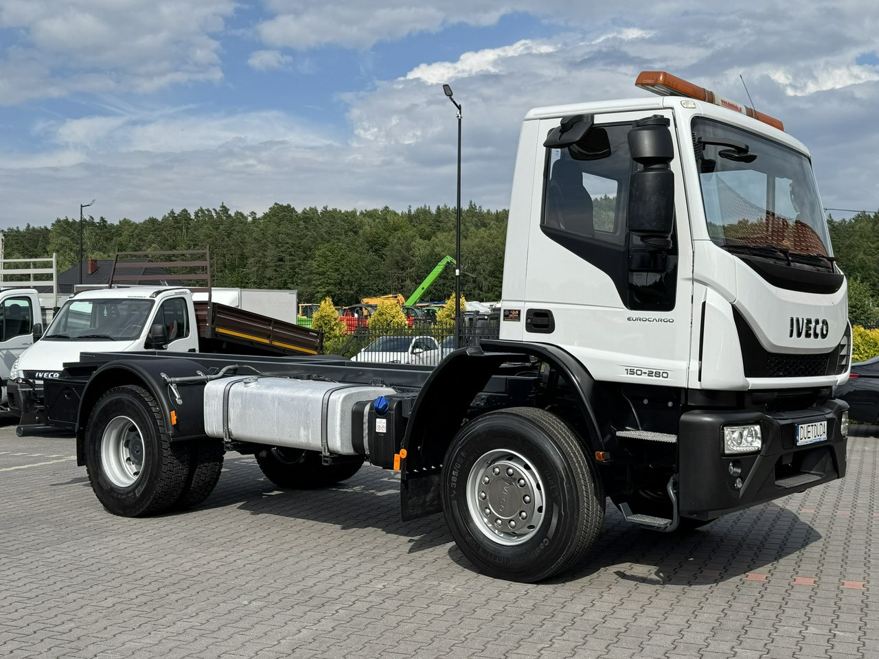 Cab chassis truck Iveco Eurocargo 150-280 Rama 550cm Napęd 4x4 Reduktor + Blokady: picture 12