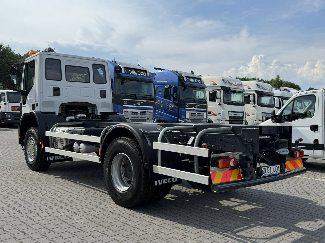 Cab chassis truck Iveco Eurocargo 150-280 Rama 550cm Napęd 4x4 Reduktor + Blokady: picture 17