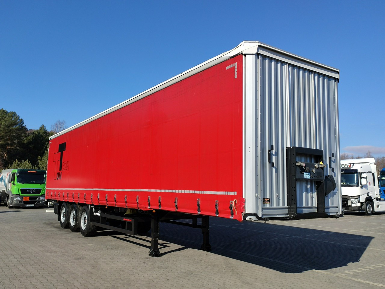 Kassbohrer Maxima XS Standard Super Stan !!! - Curtainsider semi-trailer: picture 3 Kassbohrer Maxima XS Standard Super Stan !!! - Curtainsider semi-trailer: picture 3