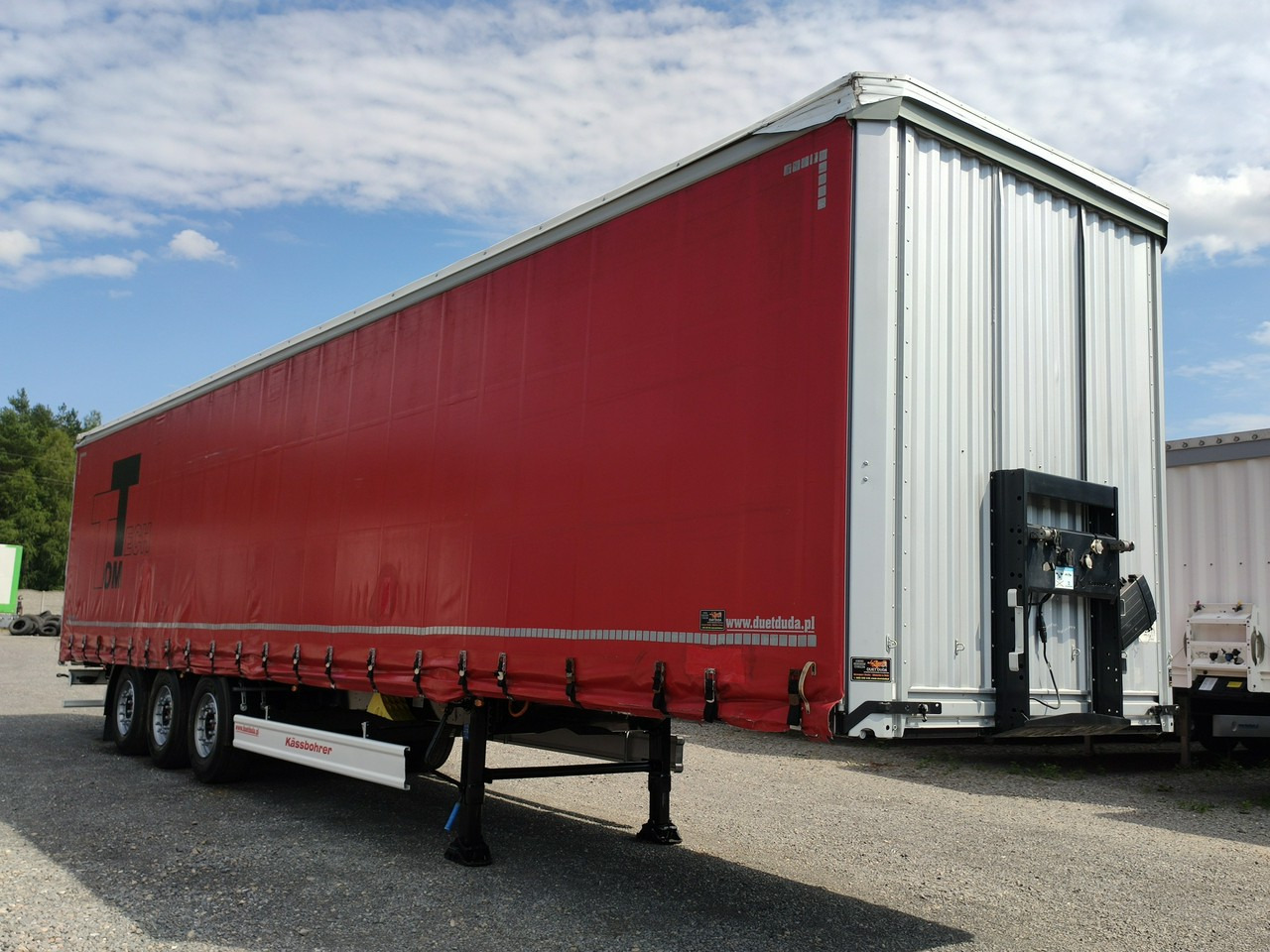 Kassbohrer Maxima XS Standard Super Stan !!! - Curtainsider semi-trailer: picture 3 Kassbohrer Maxima XS Standard Super Stan !!! - Curtainsider semi-trailer: picture 3