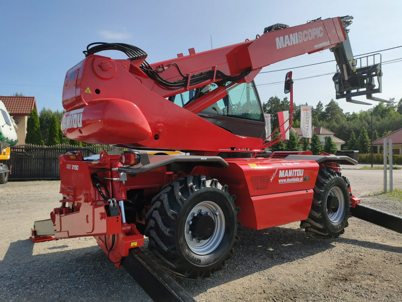 Telescopic handler Manitou MRT 2150 ROTO Ładowarka Teleskopowa Obrotowa 2550 1850 1840: picture 8