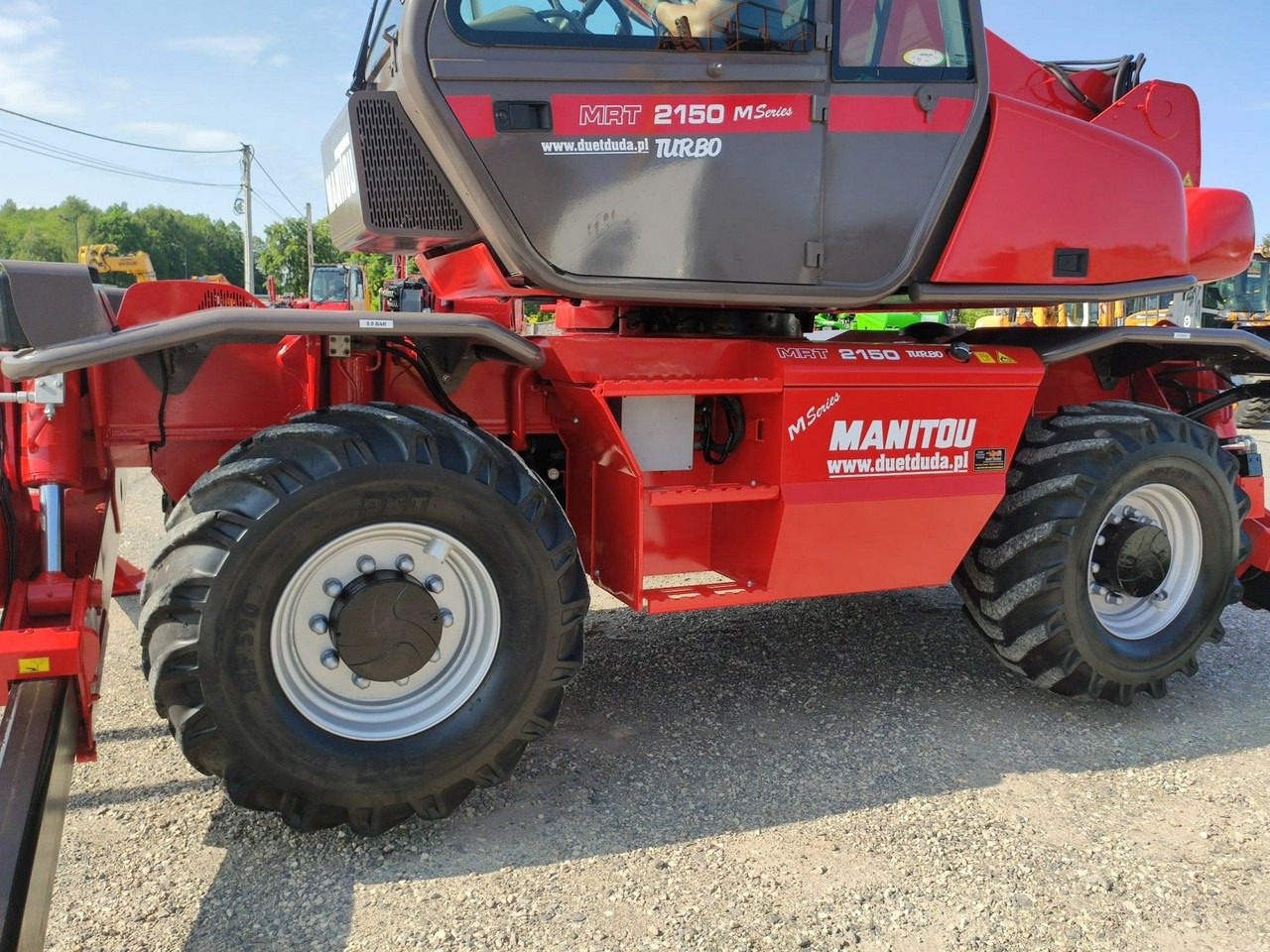 Telescopic handler Manitou MRT 2150 ROTO Ładowarka Teleskopowa Obrotowa 2550 1850 1840: picture 14