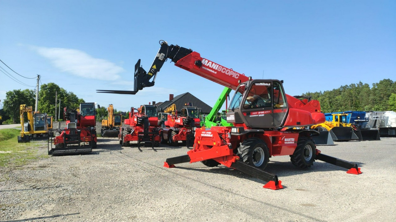 Telescopic handler Manitou MRT 2150 ROTO Ładowarka Teleskopowa Obrotowa 2550 1850 1840: picture 26