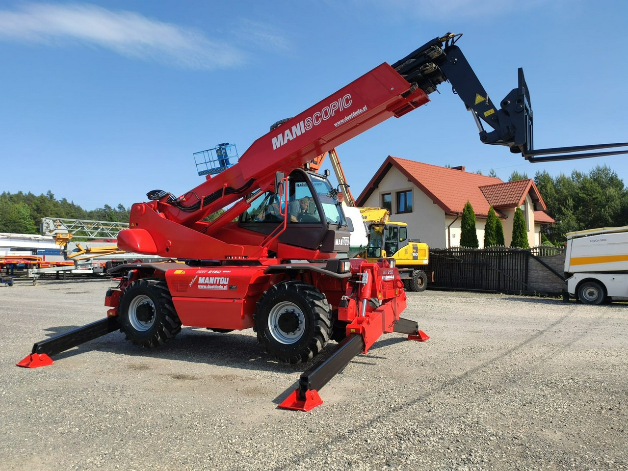 Telescopic handler Manitou MRT 2150 ROTO Ładowarka Teleskopowa Obrotowa 2550 1850 1840: picture 24