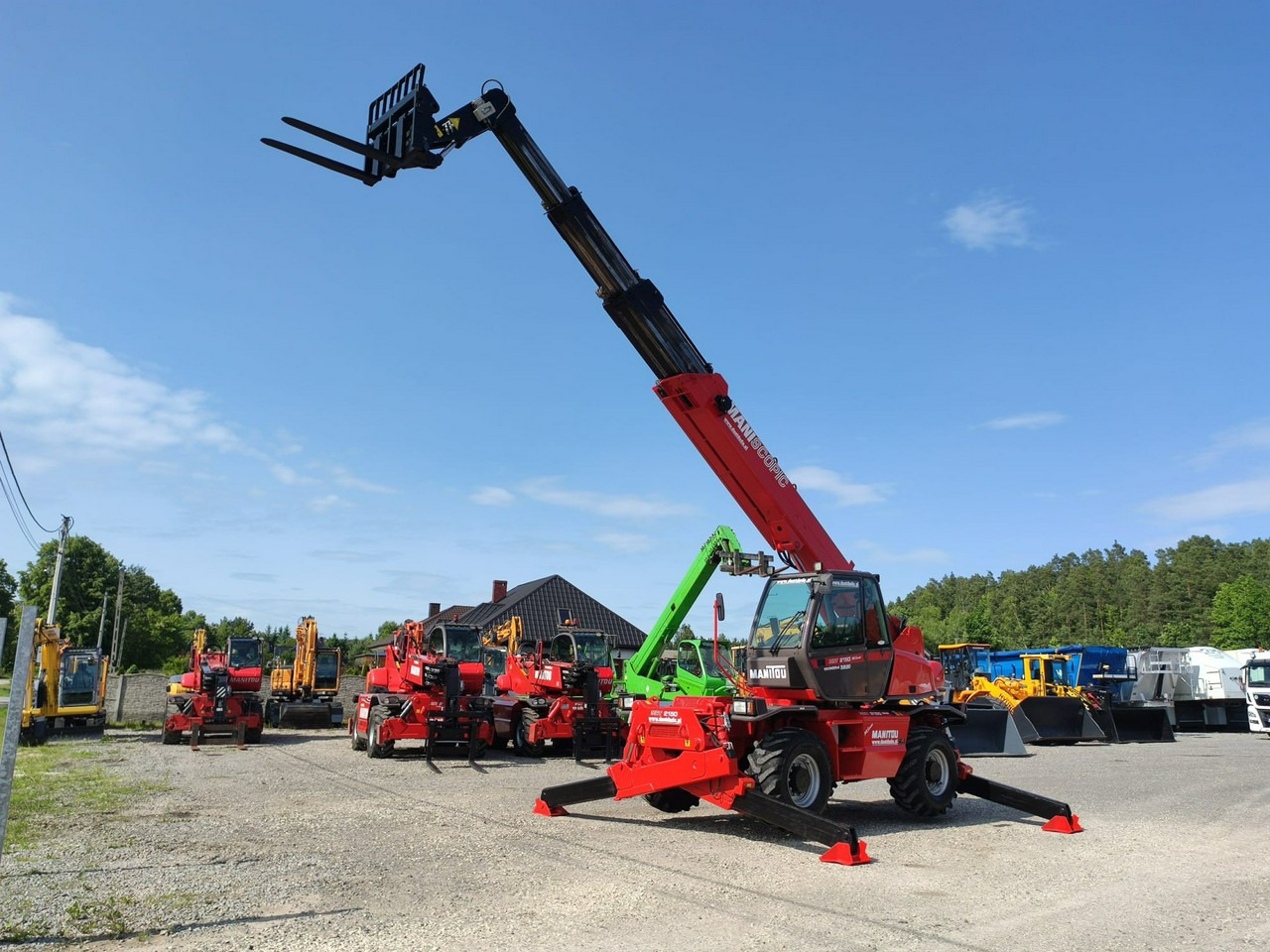 Telescopic handler Manitou MRT 2150 ROTO Ładowarka Teleskopowa Obrotowa 2550 1850 1840: picture 19
