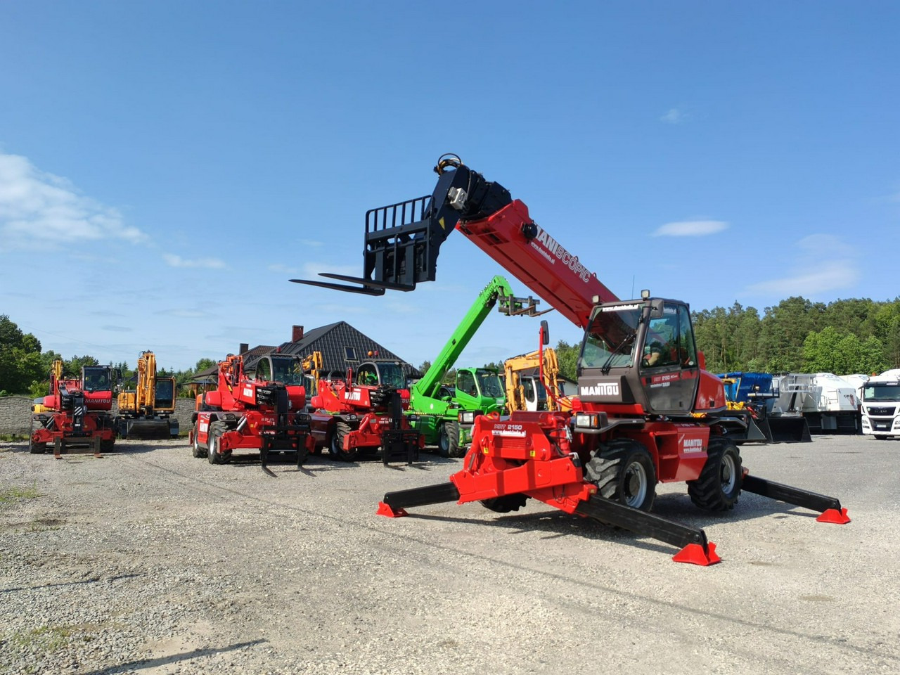 Telescopic handler Manitou MRT 2150 ROTO Ładowarka Teleskopowa Obrotowa 2550 1850 1840: picture 23