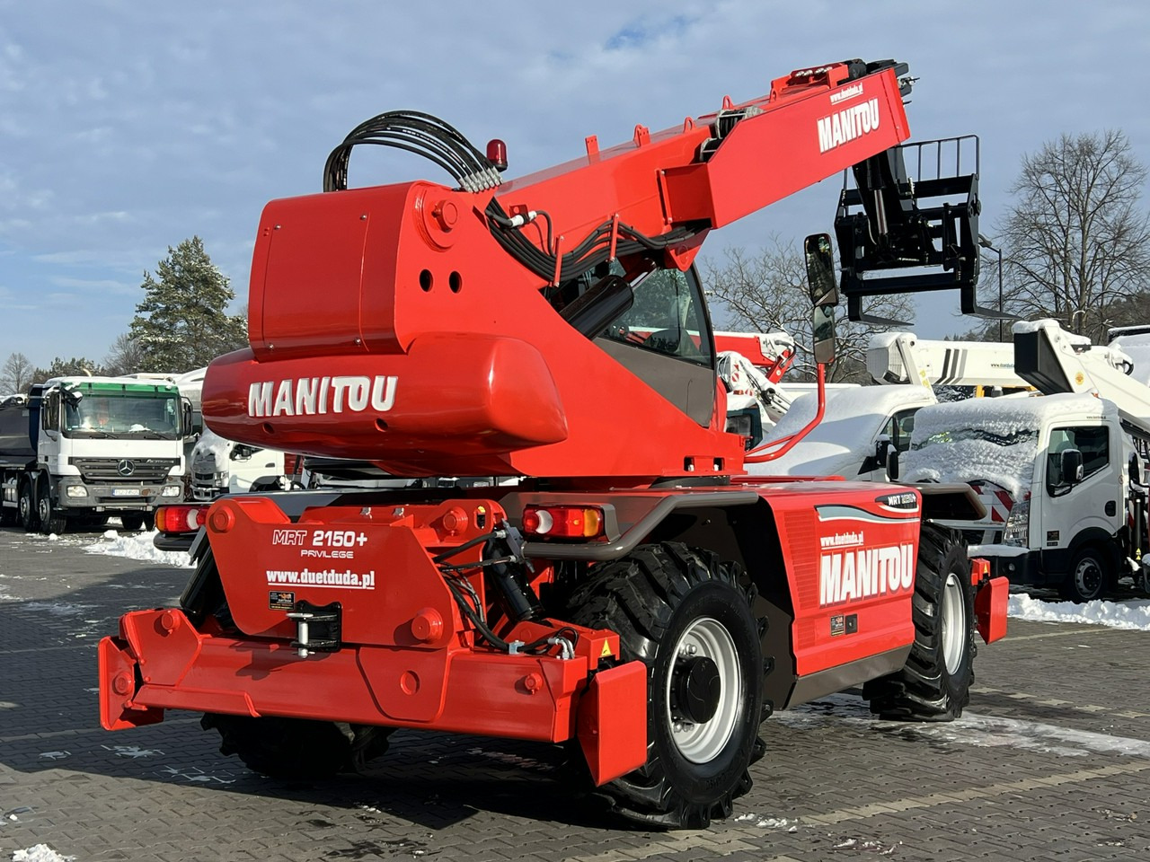Telescopic handler Manitou MRT 2150 ROTO Ładowarka Teleskopowa Obrotowa 2550: picture 27