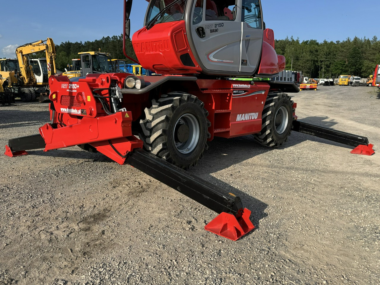 Telescopic handler Manitou MRT 2150 ROTO Ładowarka Teleskopowa Obrotowa 2550: picture 7