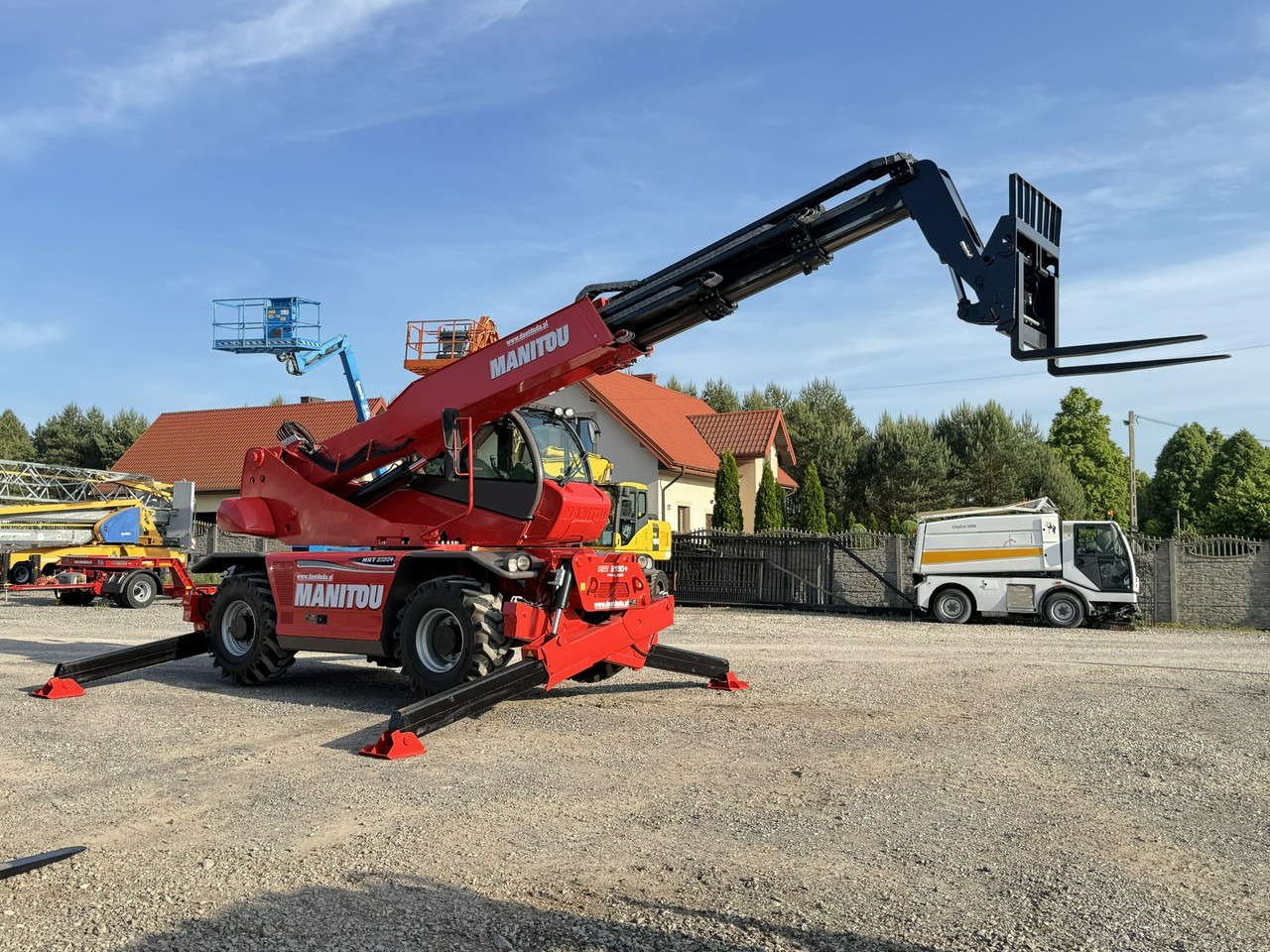 Telescopic handler Manitou MRT 2150 ROTO Ładowarka Teleskopowa Obrotowa 2550: picture 13