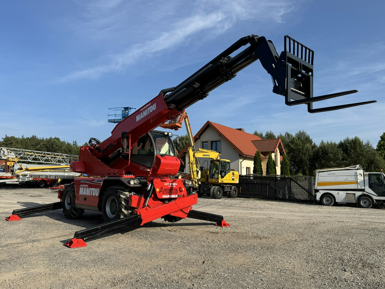 Telescopic handler Manitou MRT 2150 ROTO Ładowarka Teleskopowa Obrotowa 2550: picture 9