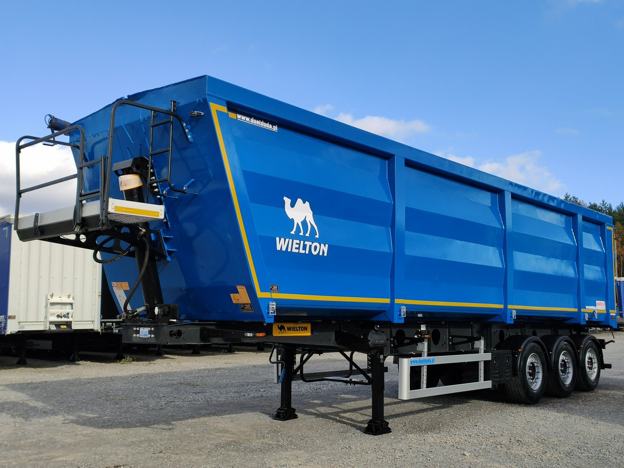 Wielton HARDOX STALOWA DO ZŁOMU 50m Oś Podnoszona Złomówka Super Stan - Tipper semi-trailer: picture 3 Wielton HARDOX STALOWA DO ZŁOMU 50m Oś Podnoszona Złomówka Super Stan - Tipper semi-trailer: picture 3