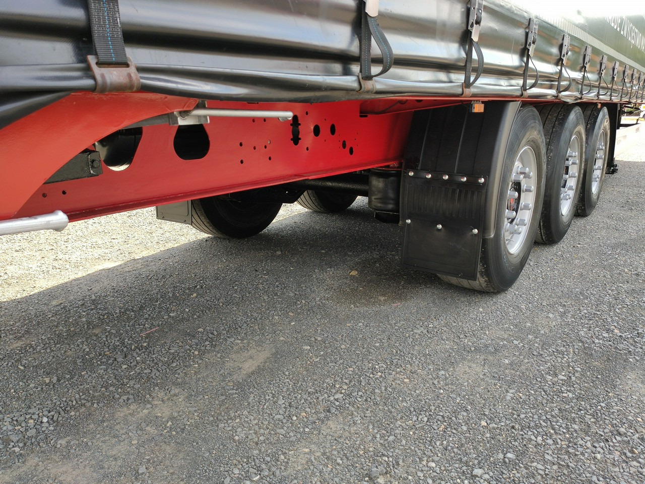 Curtainsider semi-trailer Wielton Standart Osie Saf Oś Podnoszona Super Stan: picture 22