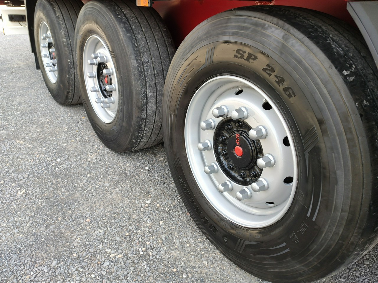 Curtainsider semi-trailer Wielton Standart Osie Saf Oś Podnoszona Super Stan: picture 16