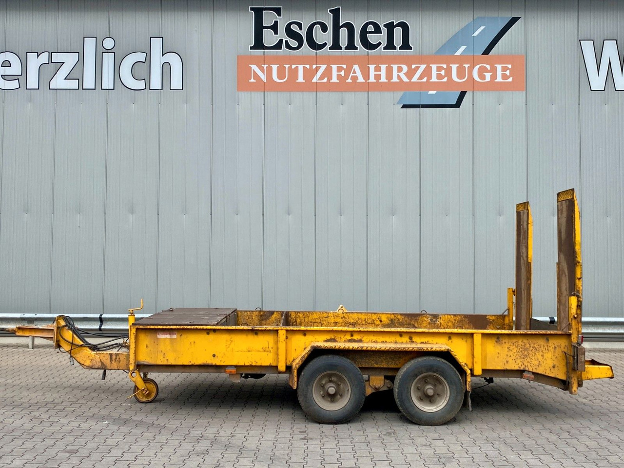 Blomenröhr Anhänger Tieflader | Ladehöhe: ca. 600mm*Blatt - Low loader trailer: picture 2 Blomenröhr Anhänger Tieflader | Ladehöhe: ca. 600mm*Blatt - Low loader trailer: picture 2