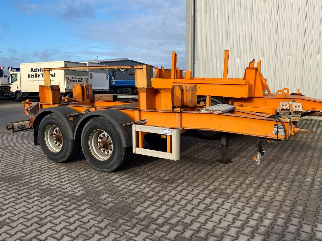Eggers / Ballastplattform | 50mm Zugöse*Blatt - Dropside/ Flatbed trailer: picture 1 Eggers / Ballastplattform | 50mm Zugöse*Blatt - Dropside/ Flatbed trailer: picture 1