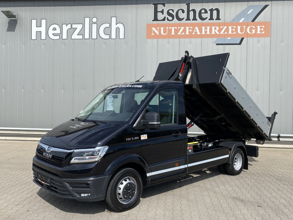 MAN TGE 5.180 / HIAB XR 35 Aufbau - Hook lift truck: picture 1 MAN TGE 5.180 / HIAB XR 35 Aufbau - Hook lift truck: picture 1