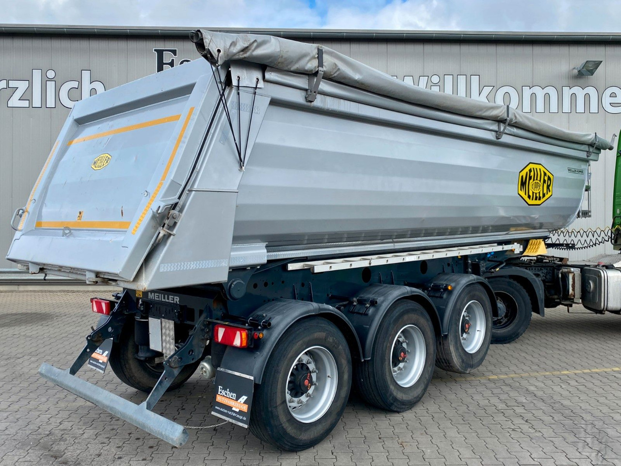 Meiller MHPS 44.3-N I 25m³ Stahl*Luft/Lift*Plane*SAF - Tipper semi-trailer: picture 4 Meiller MHPS 44.3-N I 25m³ Stahl*Luft/Lift*Plane*SAF - Tipper semi-trailer: picture 4