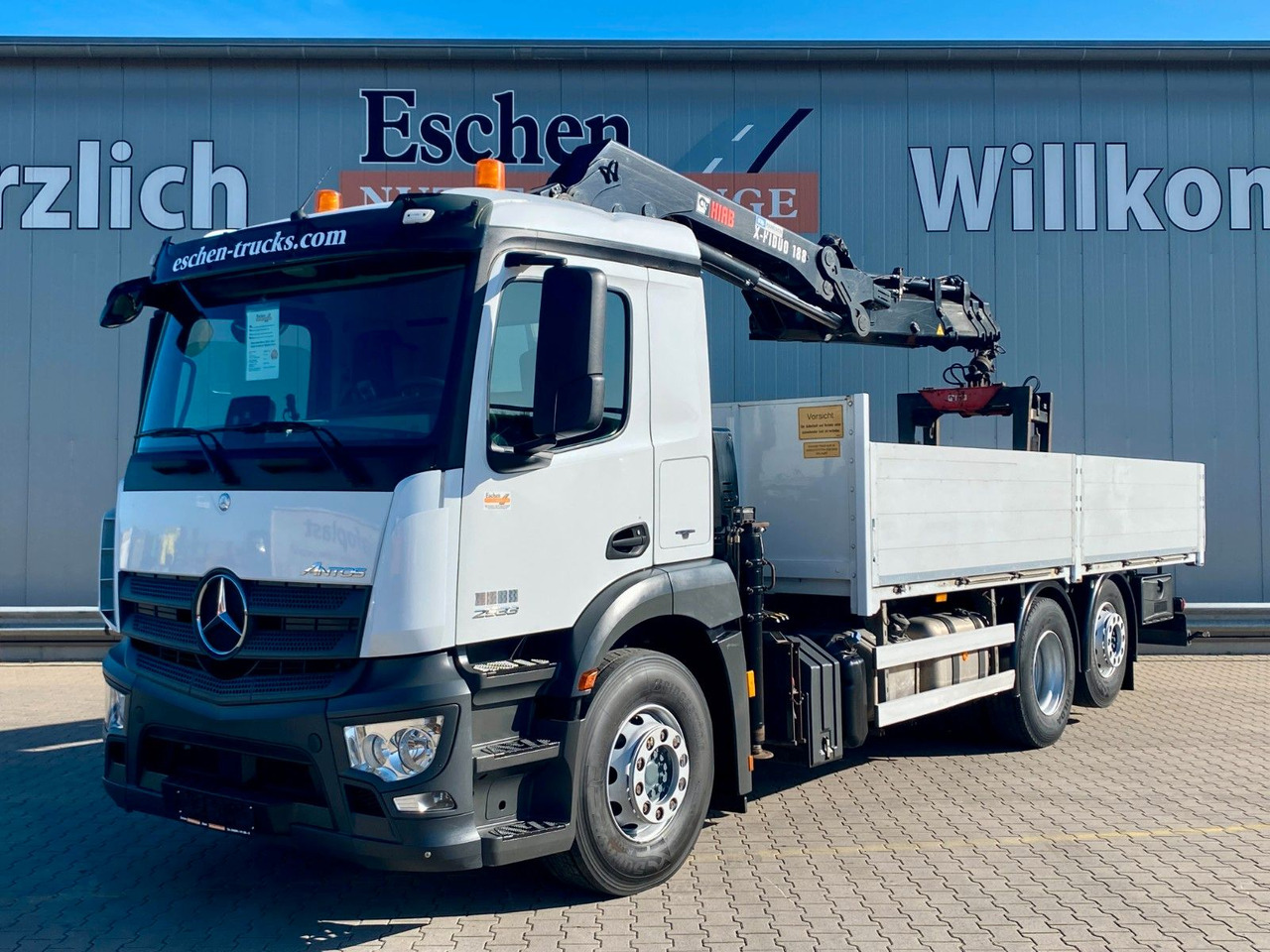 Mercedes-Benz Antos 2533 6x2 | X-HIDUO 188/ES-3*AHK*5+6.Kreis - Dropside/ Flatbed truck, Crane truck: picture 1 Mercedes-Benz Antos 2533 6x2 | X-HIDUO 188/ES-3*AHK*5+6.Kreis - Dropside/ Flatbed truck, Crane truck: picture 1
