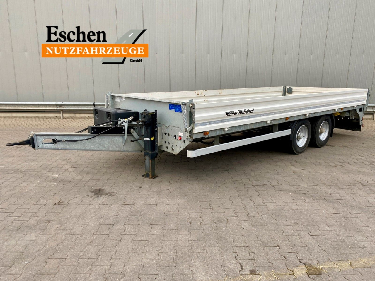 Müller-Mitteltal ETÜ-TA-ER 11,9| verzinkt*Rampen*Container*Gigant Müller-Mitteltal ETÜ-TA-ER 11,9| verzinkt*Rampen*Container*Gigant - Dropside/ Flatbed trailer: picture 1 Müller-Mitteltal ETÜ-TA-ER 11,9| verzinkt*Rampen*Container*Gigant Müller-Mitteltal ETÜ-TA-ER 11,9| verzinkt*Rampen*Container*Gigant - Dropside/ Flatbed trailer: picture 1