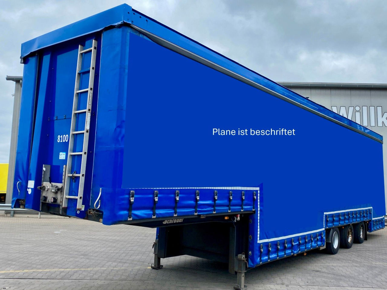 Schröder ST 11/24 P4| 2x Gardine*BPW*Trommel*EBS - Curtainsider semi-trailer: picture 1 Schröder ST 11/24 P4| 2x Gardine*BPW*Trommel*EBS - Curtainsider semi-trailer: picture 1