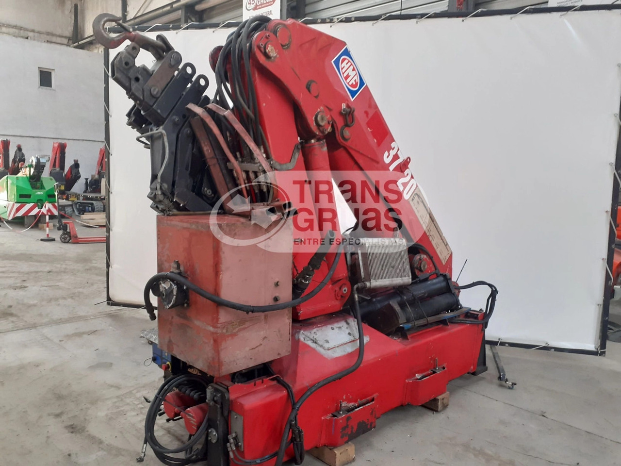 GrĂșa HMF 3720 K6 - Loader crane for Truck: picture 3 GrĂșa HMF 3720 K6 - Loader crane for Truck: picture 3
