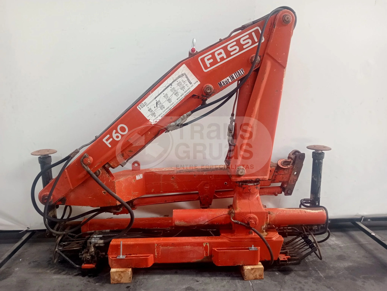 Grúa hidráulica Fassi F60.21 - Loader crane: picture 1 Grúa hidráulica Fassi F60.21 - Loader crane: picture 1