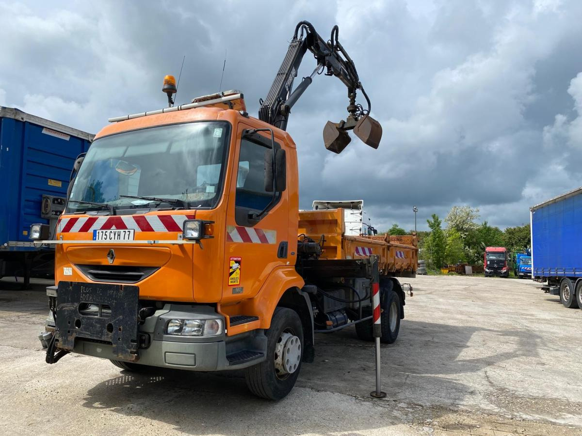 Renault Midlum 180 DCI - Tipper, Crane truck: picture 4 Renault Midlum 180 DCI - Tipper, Crane truck: picture 4