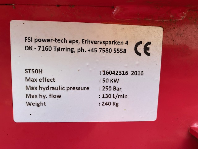 Baumstumpffräse FSI ST 50 H - Wie Neu - Stump grinder: picture 5 Baumstumpffräse FSI ST 50 H - Wie Neu - Stump grinder: picture 5