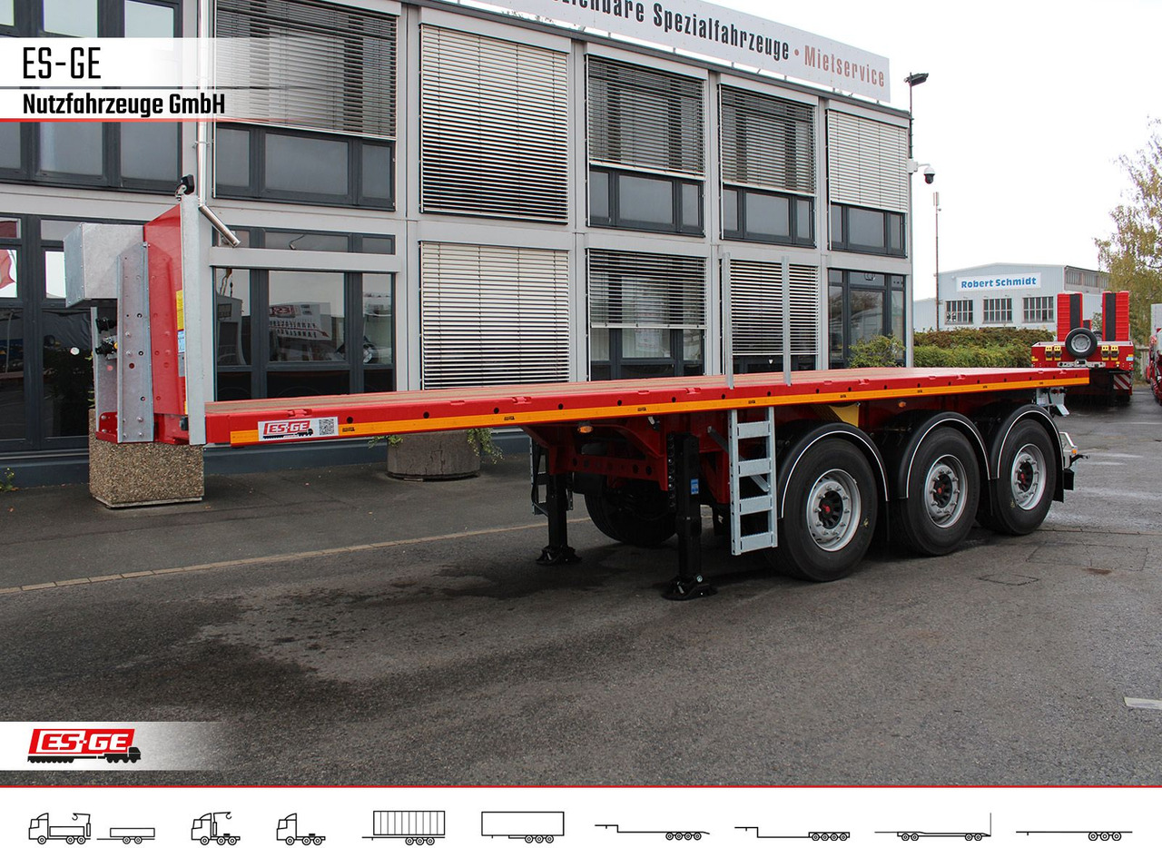 ES-GE 3-Achs-Ballastauflieger - Dropside/ Flatbed semi-trailer: picture 2 ES-GE 3-Achs-Ballastauflieger - Dropside/ Flatbed semi-trailer: picture 2