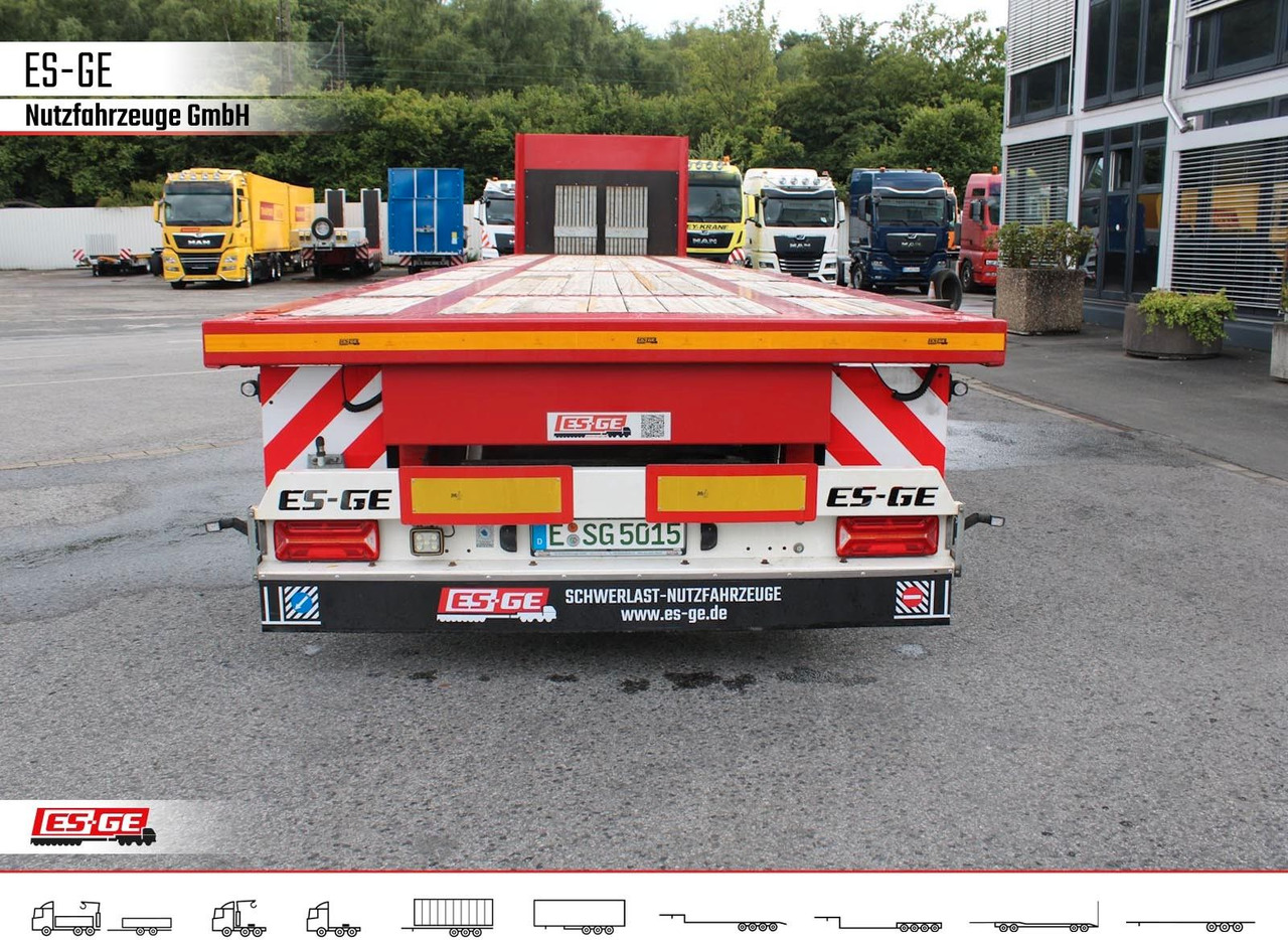 ES-GE 3-Achs Sattelanhänger - Rungen + CV - Dropside/ Flatbed semi-trailer: picture 2 ES-GE 3-Achs Sattelanhänger - Rungen + CV - Dropside/ Flatbed semi-trailer: picture 2