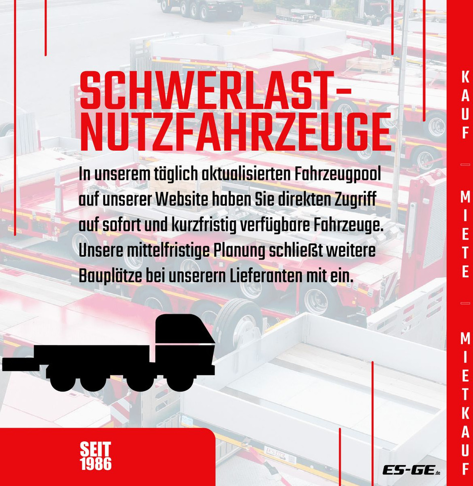 Faymonville MAX Trailer MAX200 Telesattel Megatrailer - Dropside/ Flatbed semi-trailer: picture 4 Faymonville MAX Trailer MAX200 Telesattel Megatrailer - Dropside/ Flatbed semi-trailer: picture 4
