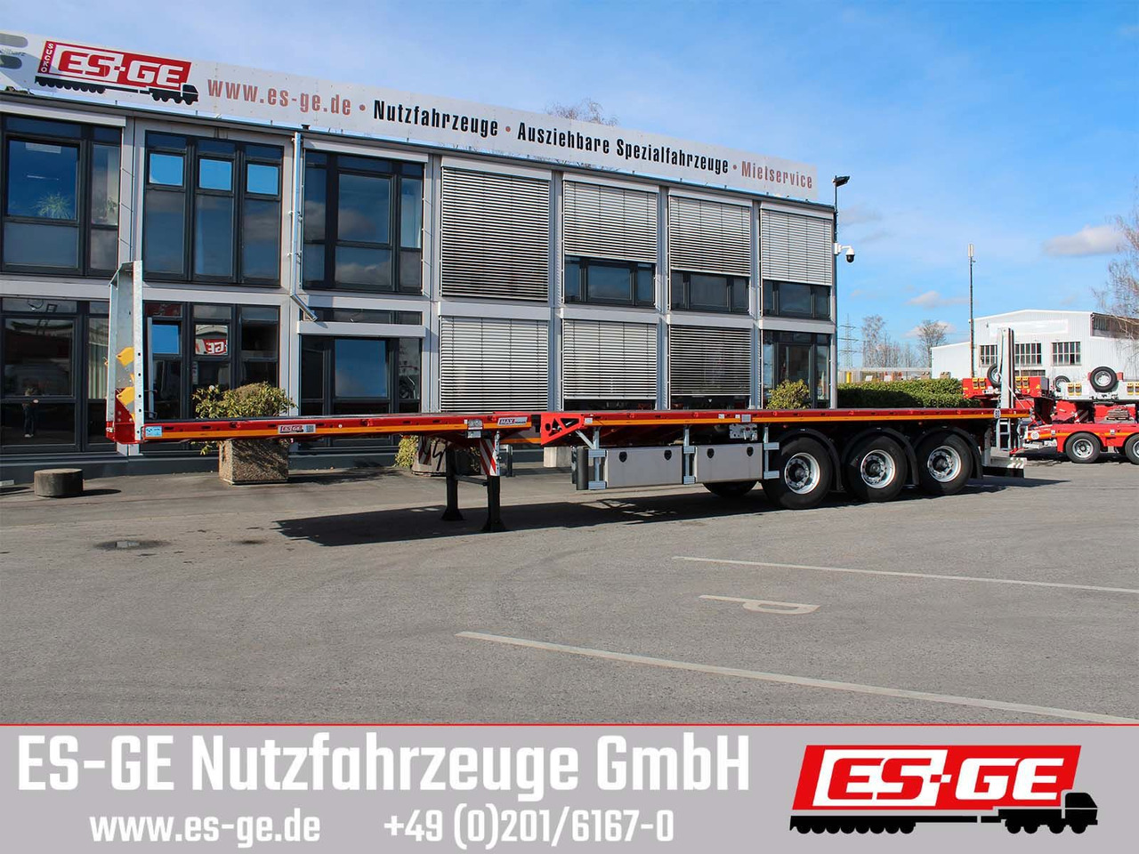 Faymonville MAX Trailer MAX210 Telesattel - Dropside/ Flatbed semi-trailer: picture 3 Faymonville MAX Trailer MAX210 Telesattel - Dropside/ Flatbed semi-trailer: picture 3