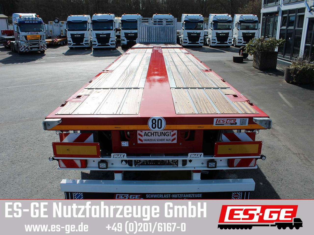 Faymonville MAX Trailer MAX210 Telesattel - Dropside/ Flatbed semi-trailer: picture 4 Faymonville MAX Trailer MAX210 Telesattel - Dropside/ Flatbed semi-trailer: picture 4
