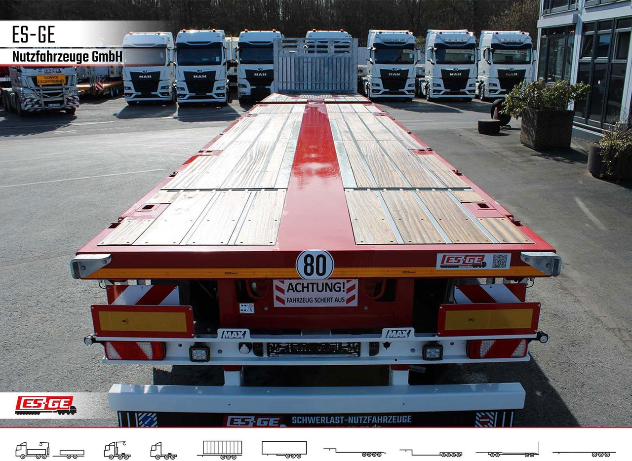 Faymonville MAX Trailer MAX210 Telesattel - Dropside/ Flatbed semi-trailer: picture 4 Faymonville MAX Trailer MAX210 Telesattel - Dropside/ Flatbed semi-trailer: picture 4