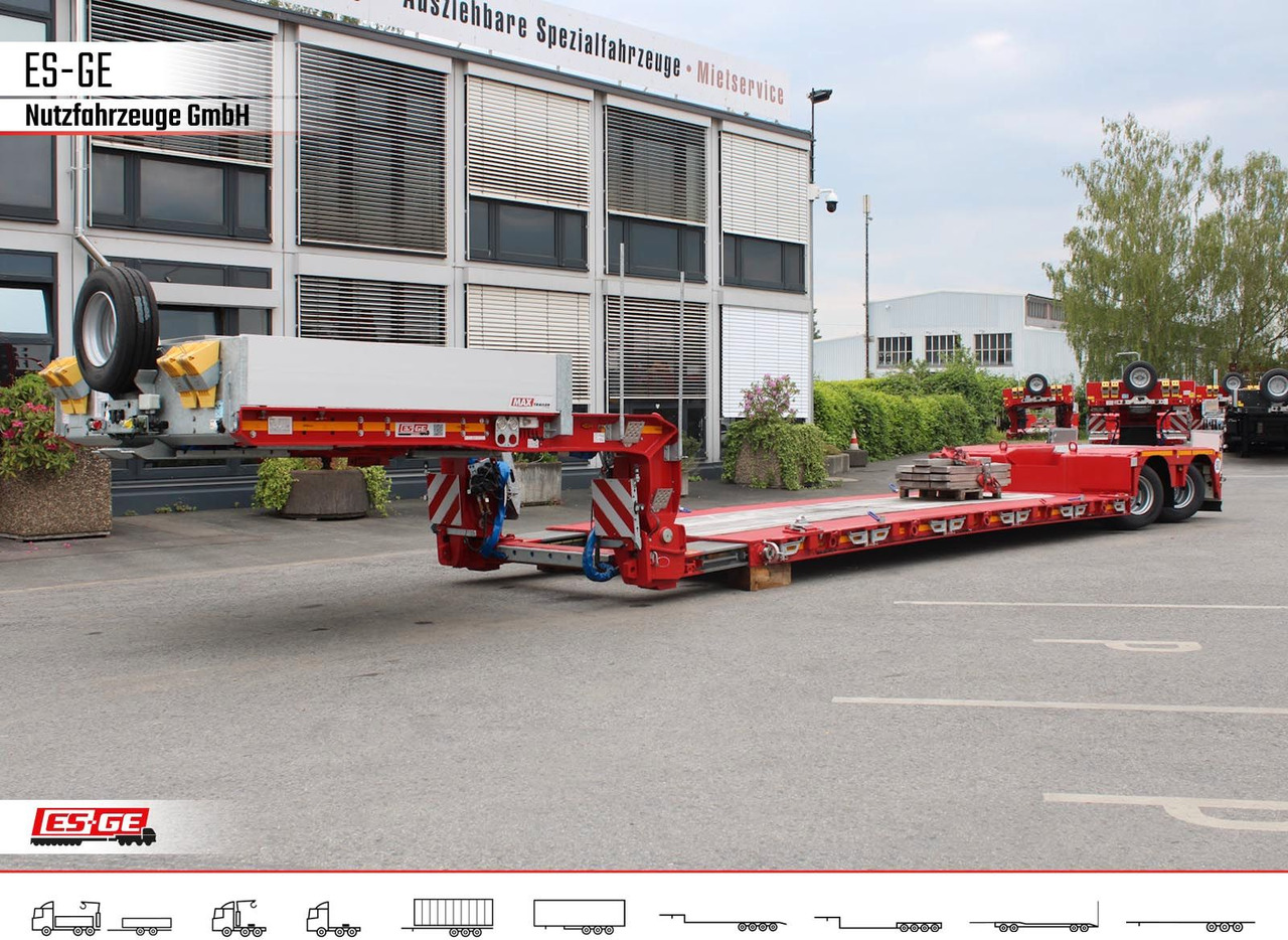 Faymonville MAX Trailer MAX510 Tiefbett 2x10 t - Low loader semi-trailer: picture 1 Faymonville MAX Trailer MAX510 Tiefbett 2x10 t - Low loader semi-trailer: picture 1