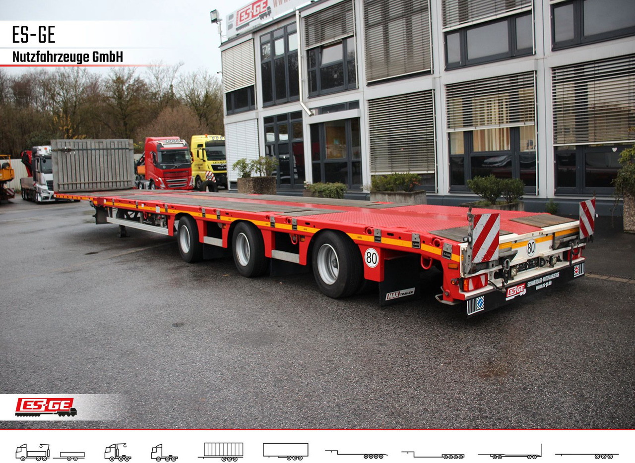 Faymonville MAX210 Telesattel Megatrailer - Dropside/ Flatbed semi-trailer: picture 1 Faymonville MAX210 Telesattel Megatrailer - Dropside/ Flatbed semi-trailer: picture 1