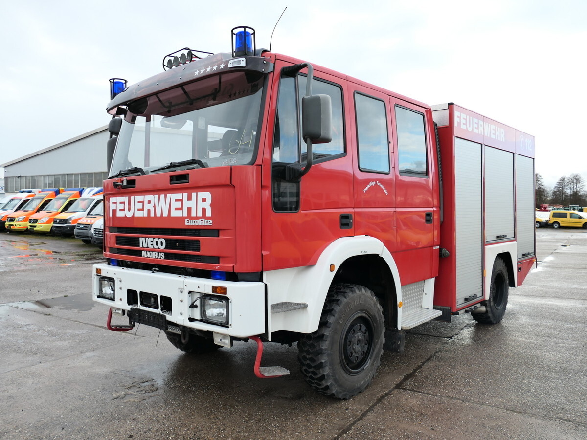 IVECO FF 95 E 18W LF 8/6 DoKa 4X4 SFZ FEUERWEHR Löschf - Fire truck: picture 1 IVECO FF 95 E 18W LF 8/6 DoKa 4X4 SFZ FEUERWEHR Löschf - Fire truck: picture 1