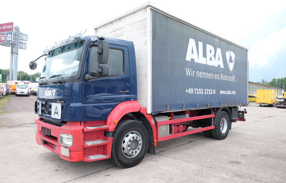 MERCEDES-BENZ Axor 1829 KLIMA LBW AHK TOP Zustand - Curtainsider truck: picture 1 MERCEDES-BENZ Axor 1829 KLIMA LBW AHK TOP Zustand - Curtainsider truck: picture 1