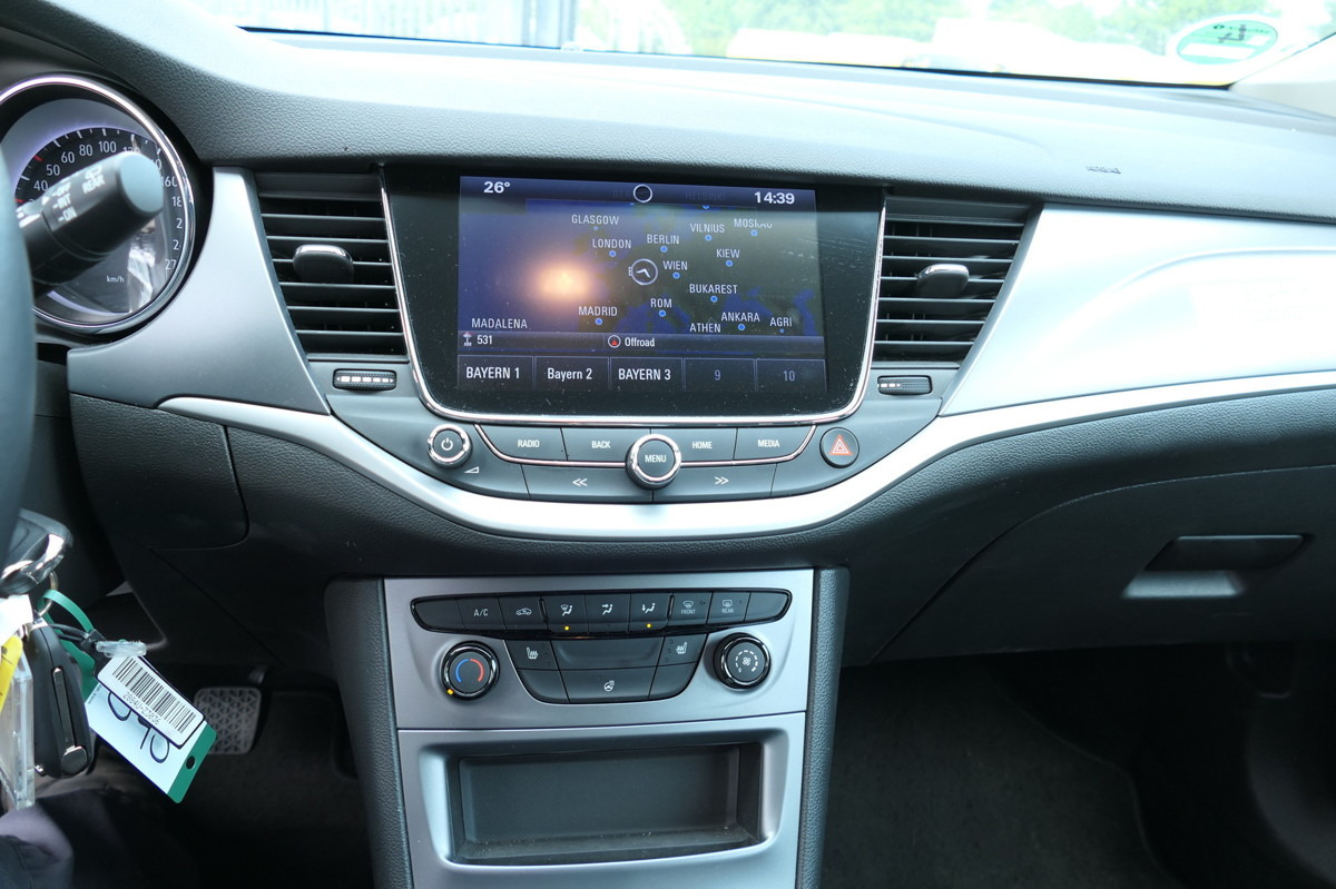 Car OPEL Astra K 1.4 Turbo CNG Edition Klima COC: picture 14