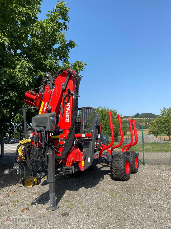 Krpan GP 15 D + 8,4Z Kran - Forestry trailer: picture 1 Krpan GP 15 D + 8,4Z Kran - Forestry trailer: picture 1