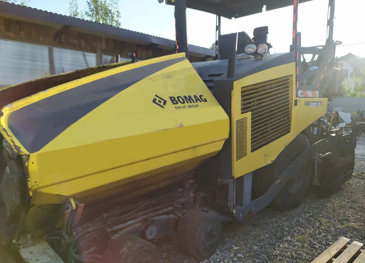 Bomag BF 800 P - Asphalt paver: picture 2 Bomag BF 800 P - Asphalt paver: picture 2