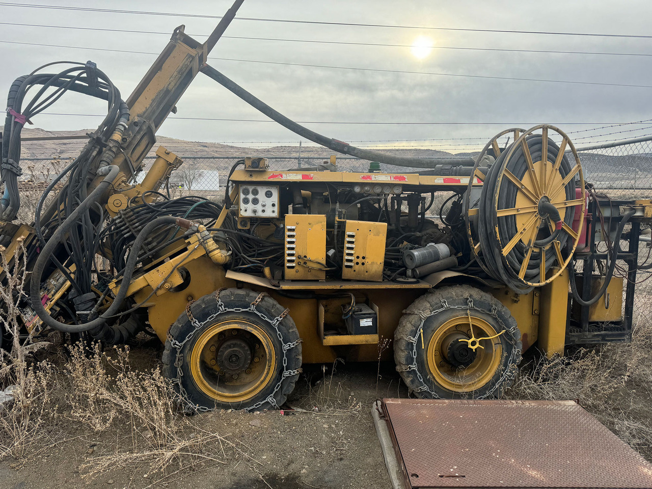 Sandvik Cubex 5200 Tire - Drilling rig: picture 1 Sandvik Cubex 5200 Tire - Drilling rig: picture 1