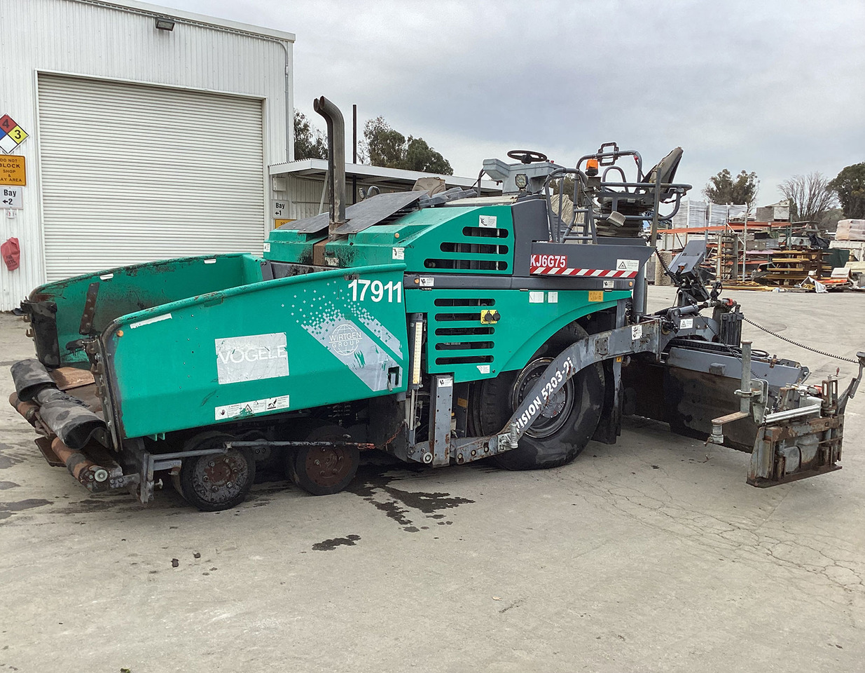 Vogele Vision 5203-2i - Asphalt paver: picture 2 Vogele Vision 5203-2i - Asphalt paver: picture 2