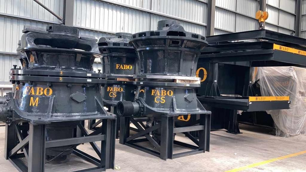 FABO Cone crusher - Cone crusher: picture 3 FABO Cone crusher - Cone crusher: picture 3