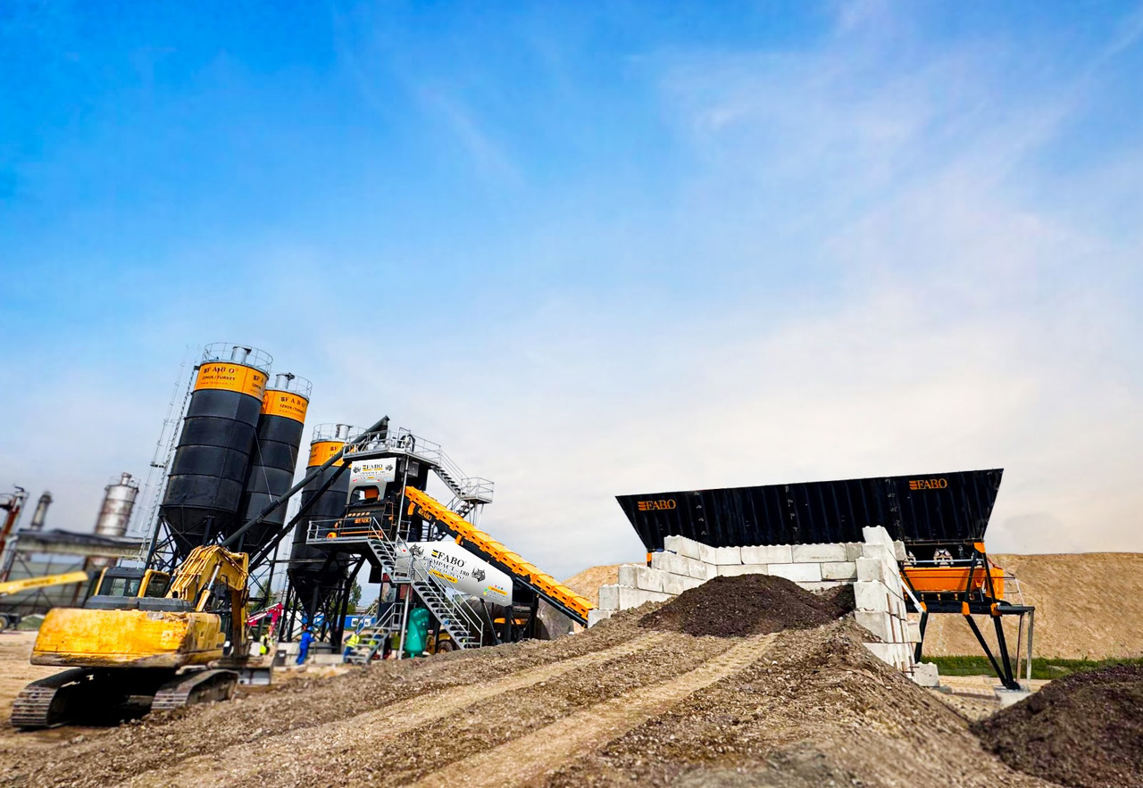 FABO compact concrete plant - Concrete plant: picture 2 FABO compact concrete plant - Concrete plant: picture 2