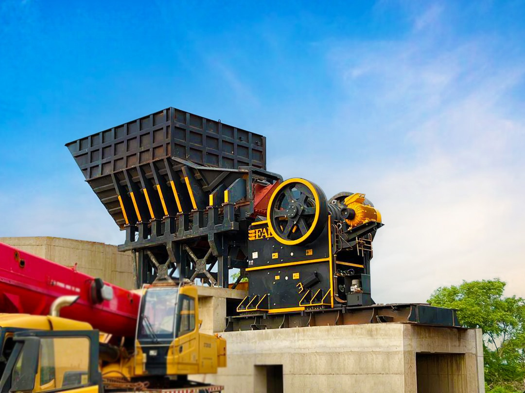 FABO crusher - stone crusher - crushers - Crusher: picture 1 FABO crusher - stone crusher - crushers - Crusher: picture 1