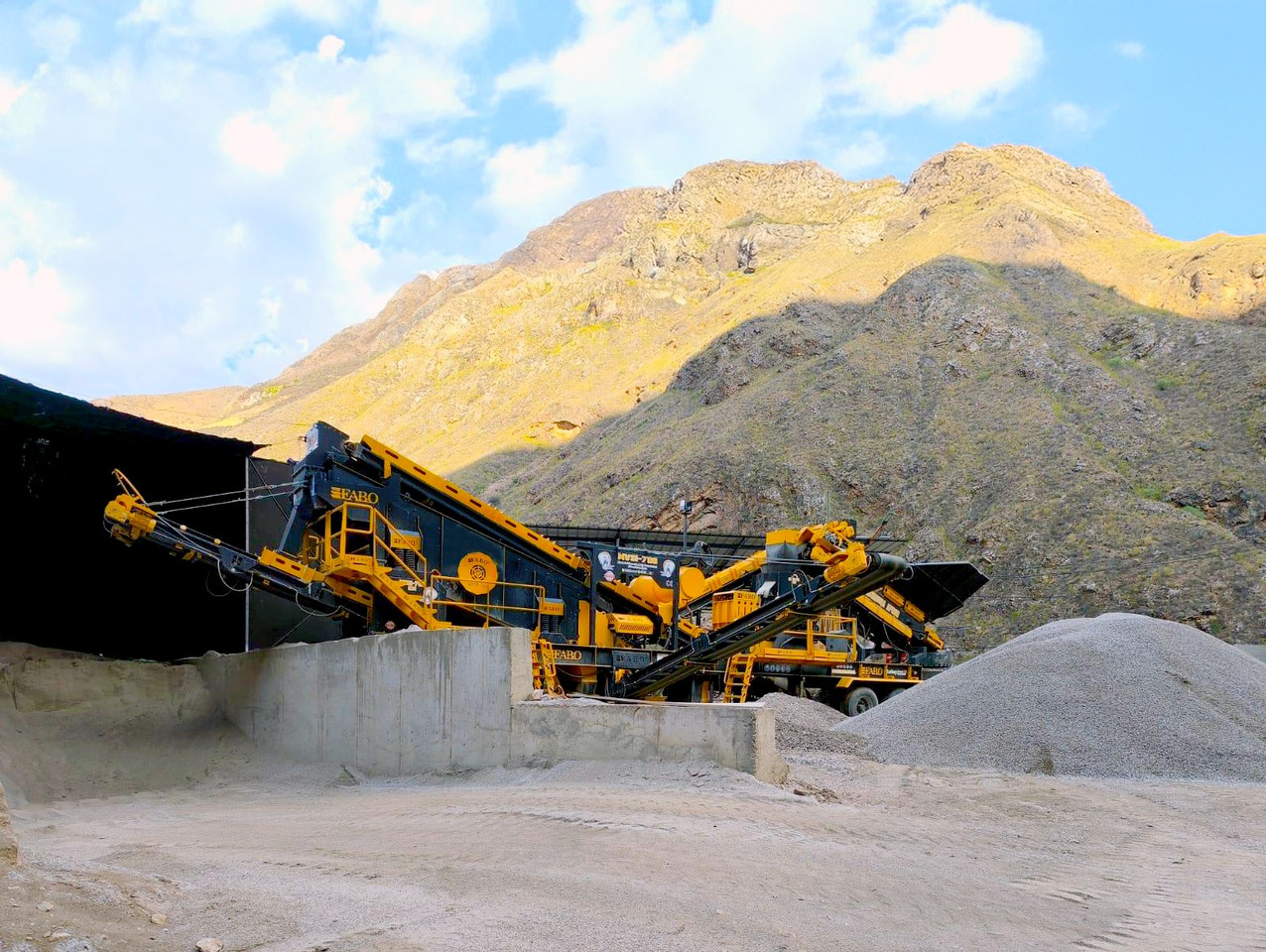 FABO mining machinery - crushing plant - Mining machinery: picture 1 FABO mining machinery - crushing plant - Mining machinery: picture 1