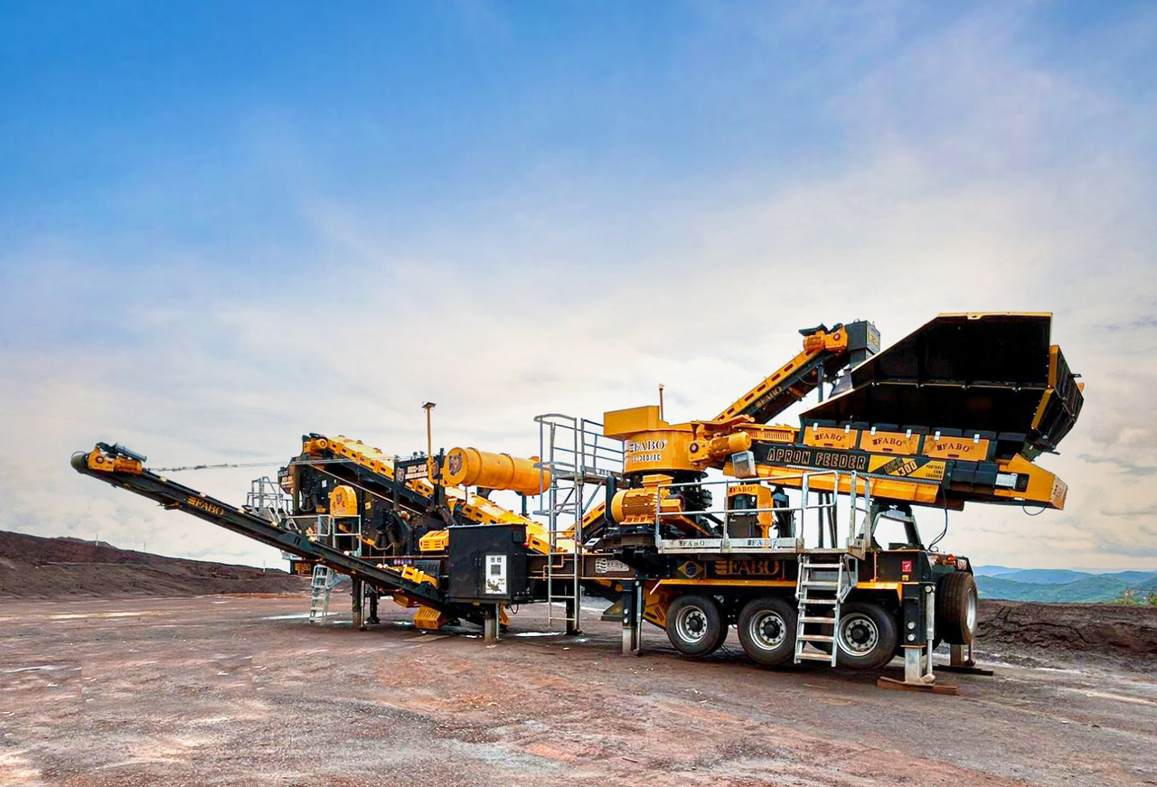 FABO mining machinery - crushing plant - Mining machinery: picture 2 FABO mining machinery - crushing plant - Mining machinery: picture 2