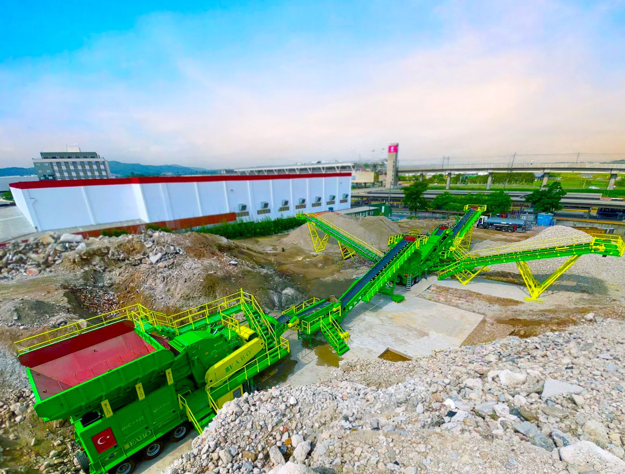 FABO mining machinery - crushing plant - Mining machinery: picture 1 FABO mining machinery - crushing plant - Mining machinery: picture 1